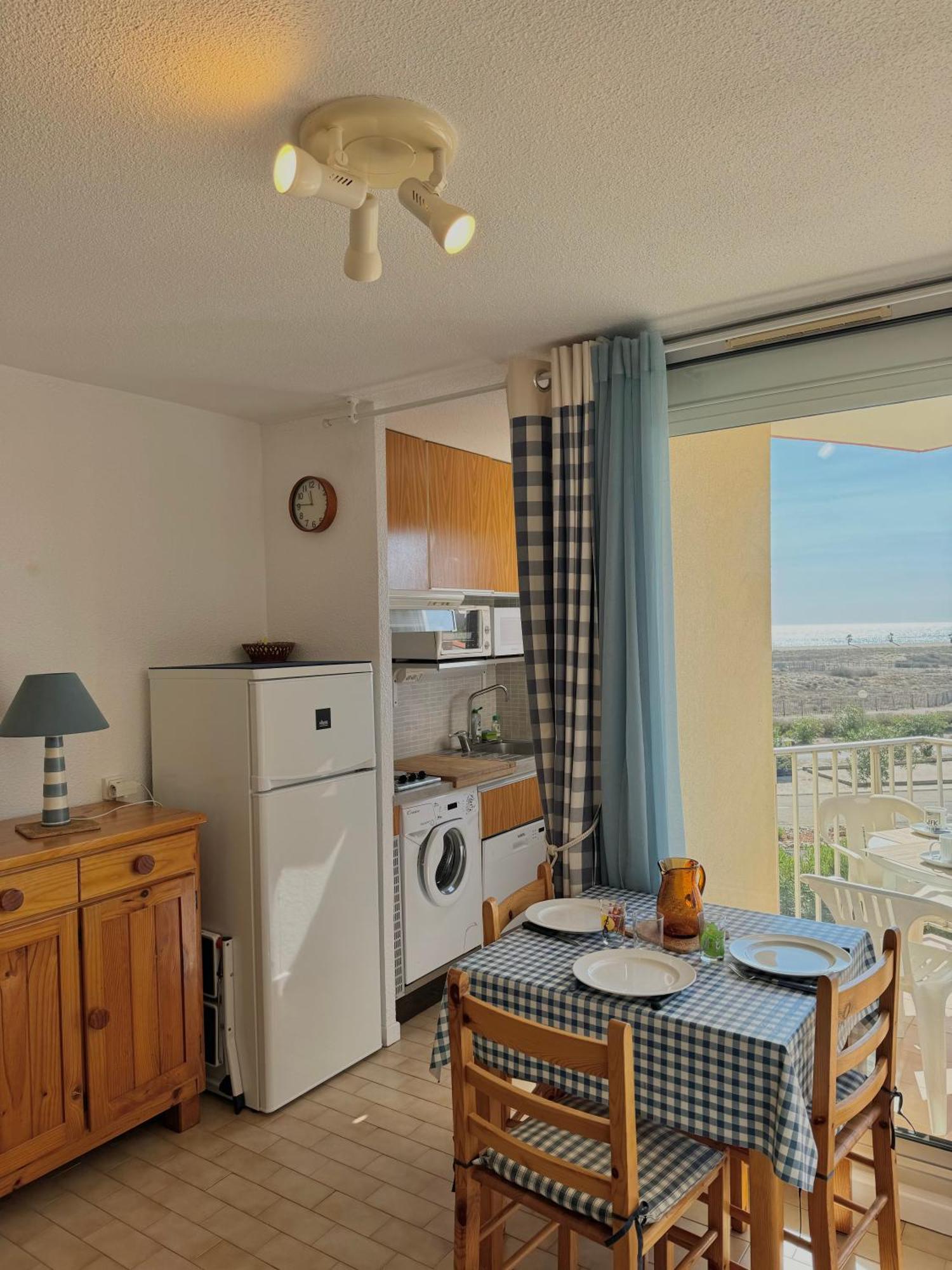 Studio 3 Personnes Acces Direct Plage - Parking Prive - 3Tvp30 Le Barcarès Exterior foto