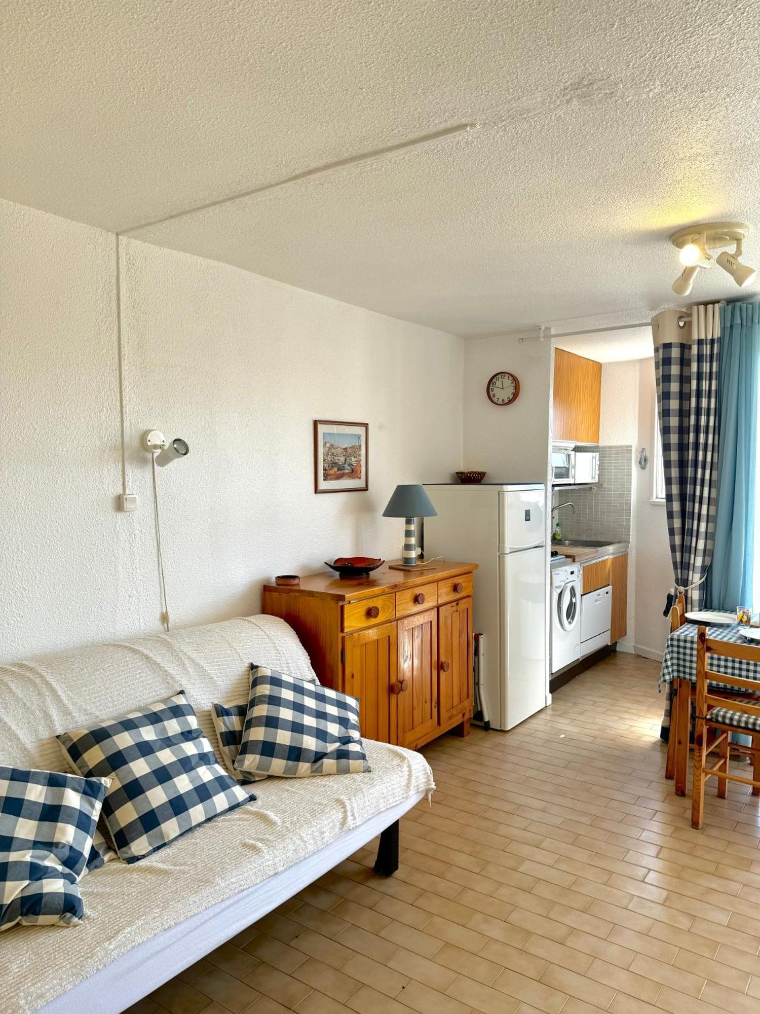 Studio 3 Personnes Acces Direct Plage - Parking Prive - 3Tvp30 Le Barcarès Exterior foto